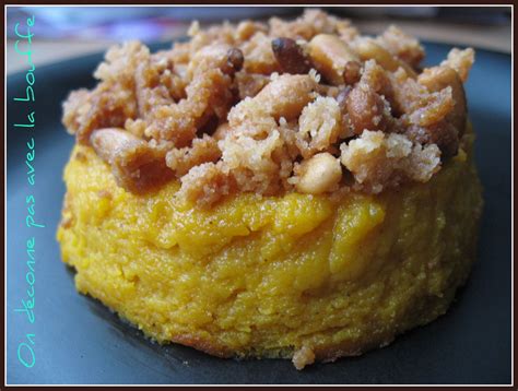 Garniture flan crumble
