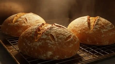Babà dorés sortant du four