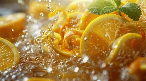 Ingrédients pour un sirop parfumé