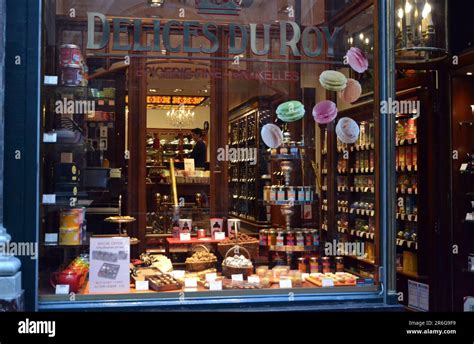 Vitrine d'une confiserie luxembourgeoise