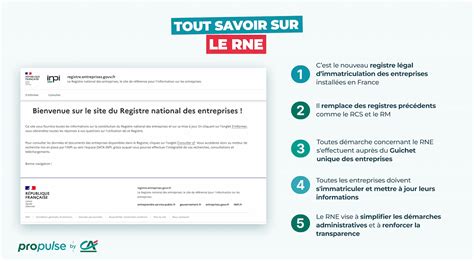 Infographie: Processus d’immatriculation et vérification des entreprises (RNE, Sirene, RNED)