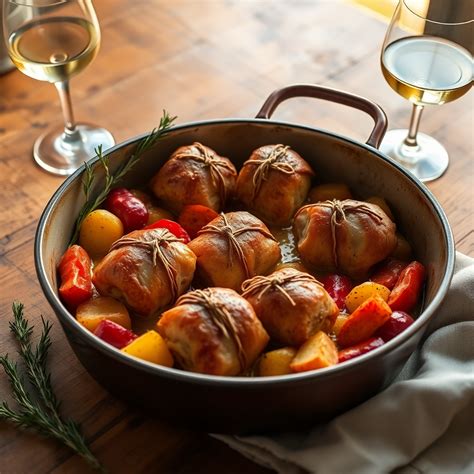 Préparation des ingrédients pour les paupiettes de porc