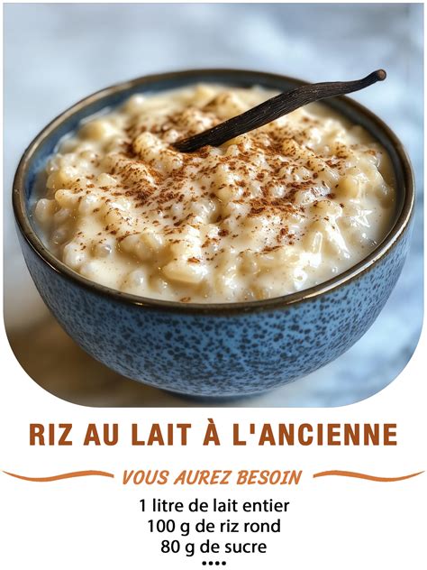 Ingrédients pour le riz au lait : riz rond, lait d'amande, sucre, feuilles de verveine