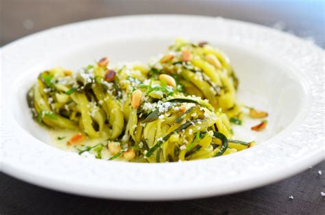 tagliatelles de courgette