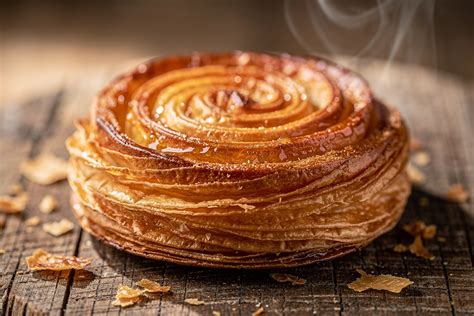 Un feuilleté doré et appétissant