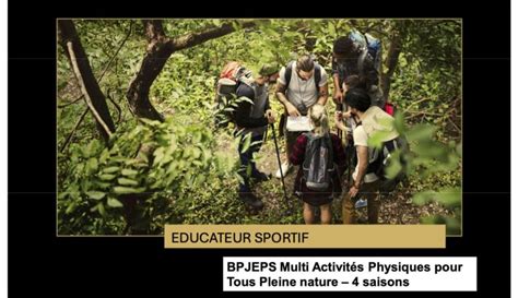 Diagramme des différentes spécialités BPJEPS proposées par le CREPS Reims