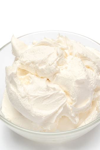 Mascarpone frais dans un bol