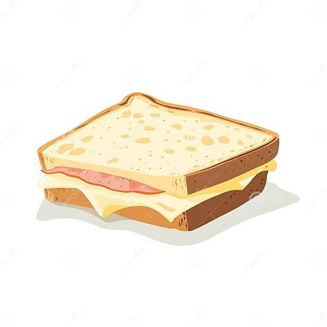 Illustration d’un croque-monsieur traditionnel et variantes