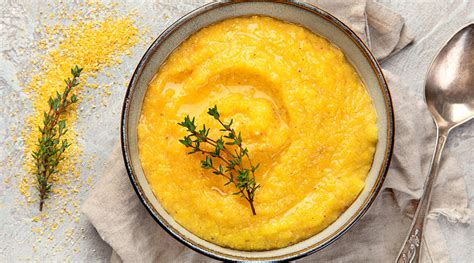 Tableau synthèse des ingrédients pour version à la polenta