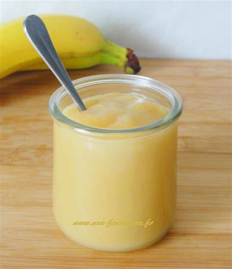 compote pomme banane image infographie