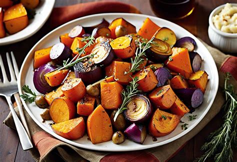 Assortiment de légumes d'automne avec patates douces
