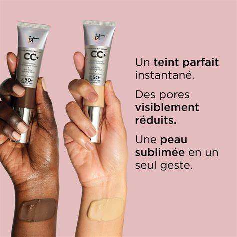 Illustration comparative BB vs CC crème: compositions, couvrance et finalité