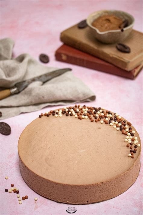 Diagramme des couches d'un entremets gianduja