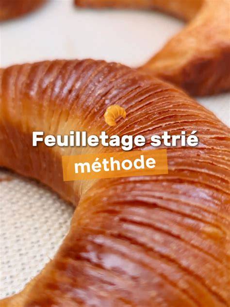 Les différentes étapes du feuilletage pour le croissant