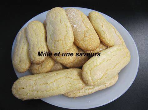 biscuit cuillère poché et cuit