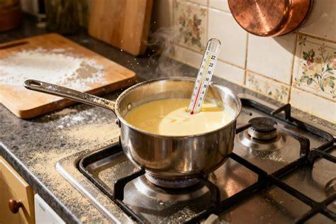 thermomètre de cuisson et crème anglaise