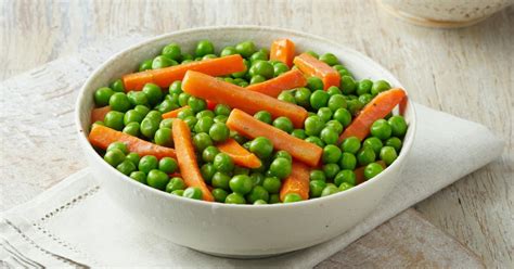 Ingrédients des petits pois carottes Bionova