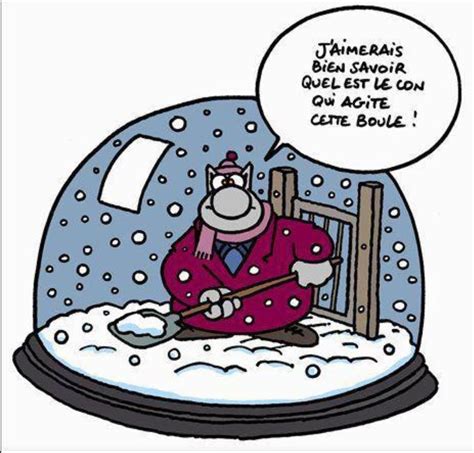 boule de neige fondue humour