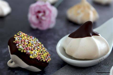 Illustration des types de meringues et leurs usages (française, suisse, italienne)