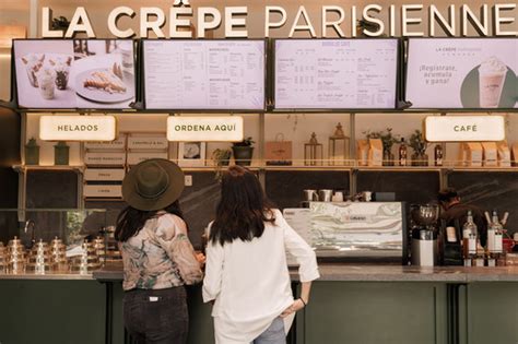 Carte des emplacements de La Crêpe Parisienne au Mexique
