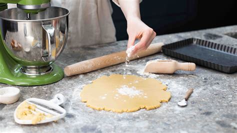 Préparation de pâte sablée