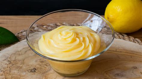 Préparation de crème au citron