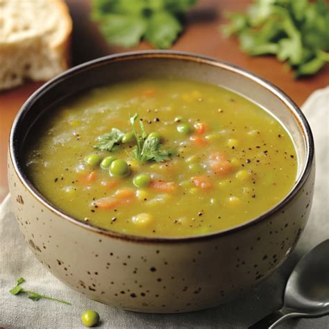 Pois cassés dans un bol