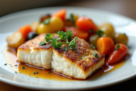 Filet de cabillaud poêlé