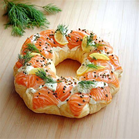 couronne saumon concombre idees presentation