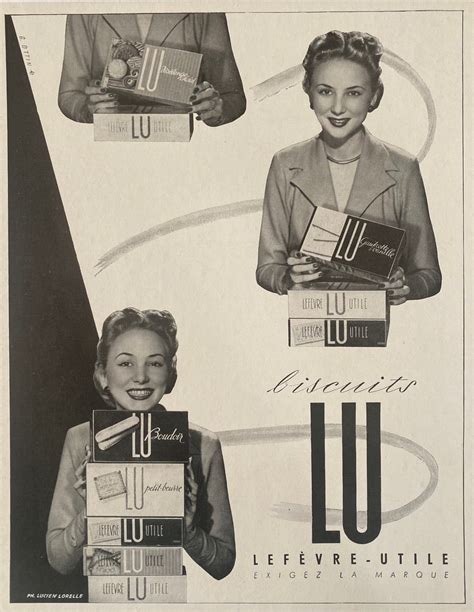 Ancienne publicité LU