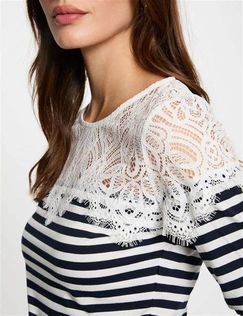 Carte des coupes et motifs: raccourci, t-shirt, rayé, plissé, col foulard