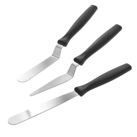 spatule coudée et set de mini-spatules