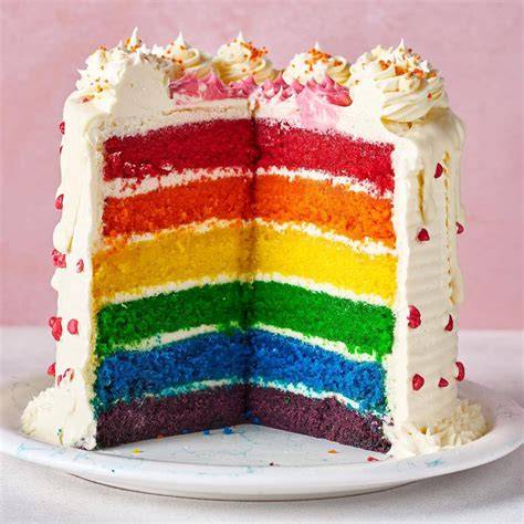 rainbow cake