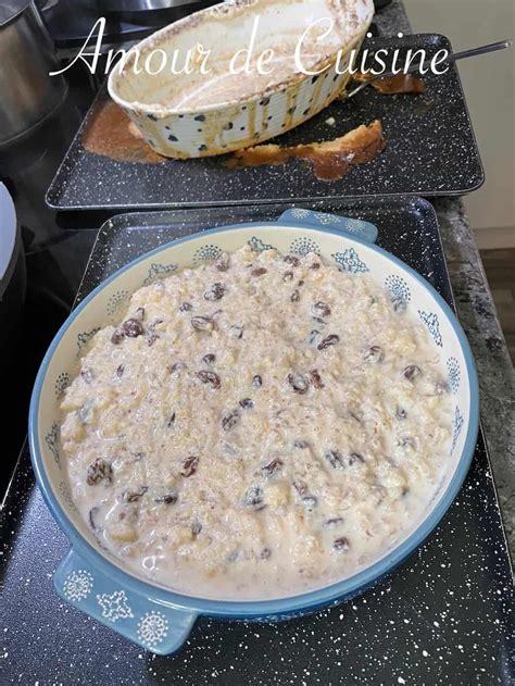 Cuisson du riz au lait dans un plat au four