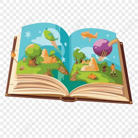 Illustration de scène d’un livre montrant deux enfants et une fée