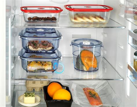 conservation sous vide au réfrigérateur