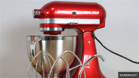 Robot pâtissier KitchenAid en action