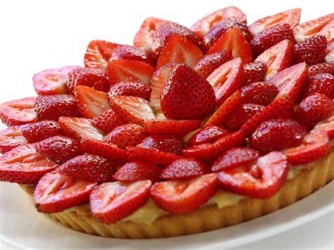 tarte fraises spirale presentation