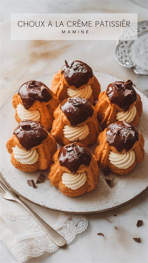 garnissage roulé pâte à choux crème marrons
