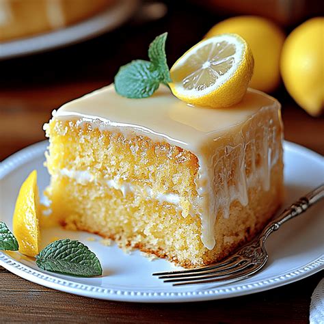 Préparation pour gâteau au citron