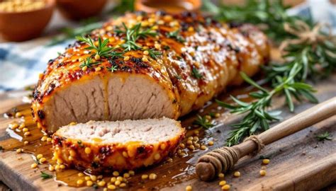 Plat de filet mignon de porc rôti au four avec des pommes de terre