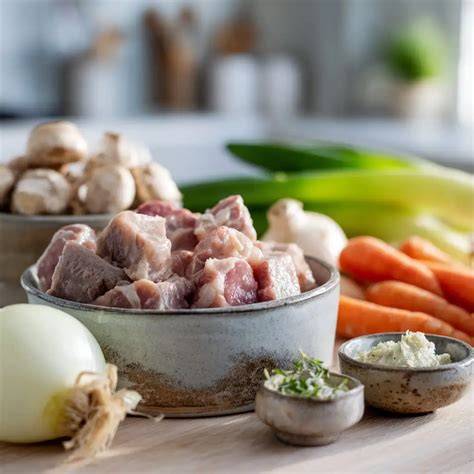 Infographie: Étapes clés pour une blanquette de veau réussie
