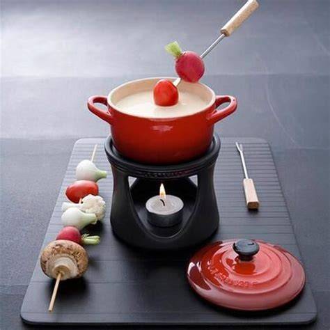 Le Creuset: fondue savoyarde haut de gamme
