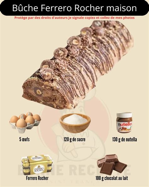 Ingrédients pour la génoise : œufs, sucre, poudre de noisettes, fécule