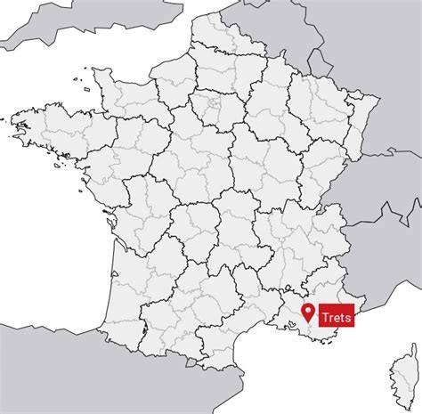 Carte des boulangeries à Trets et alentours
