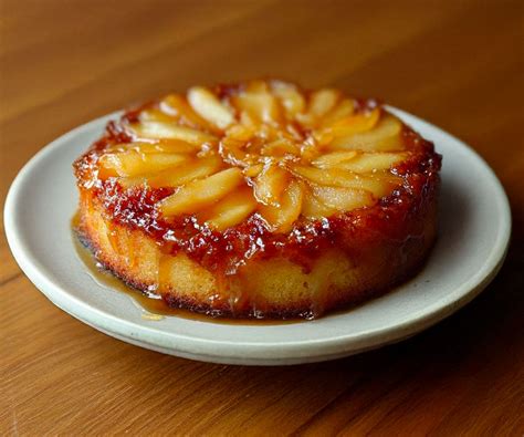 Gâteau aux pommes et caramel