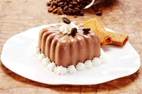 Bavaroise au café prête à être moulée