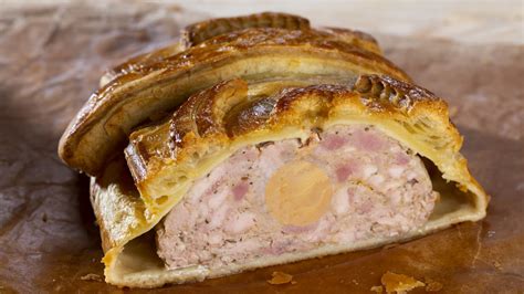 Diagramme des couches d'un pâté en croûte