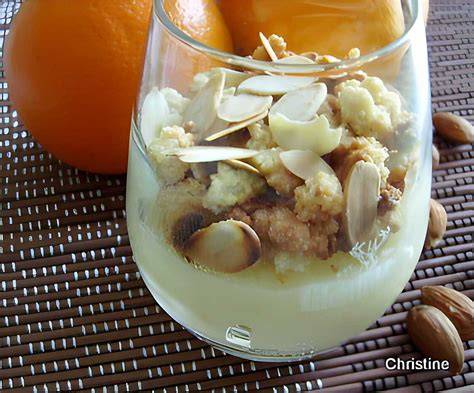 croquis crème orange amandes