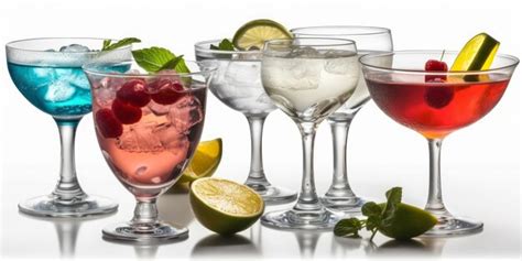 Image illustrative des boissons portugaises et des verres servis